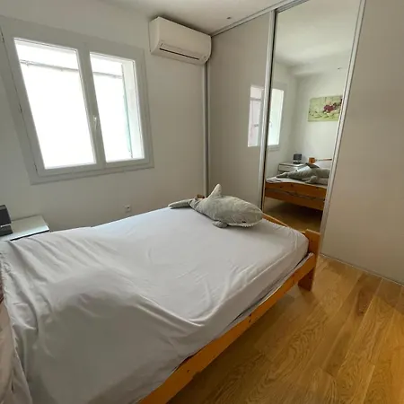 Plaisir Cotier Coeur De T3, Clim, 50m Appartamento Bandol